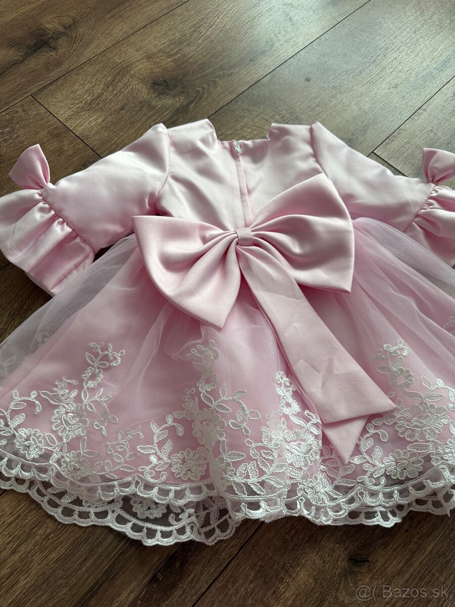 Spoločenské šaty 9-12M - 3