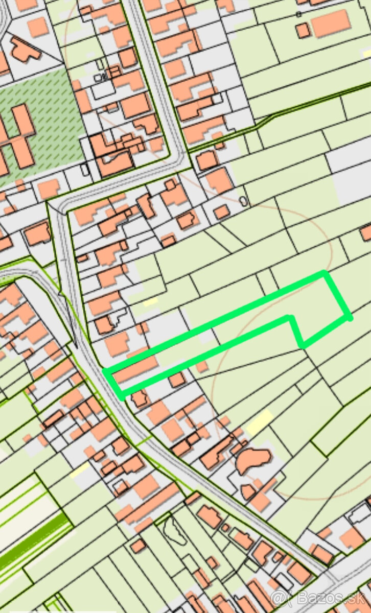 Predaj, veľký stavebný pozemok 3504 m² Matúškovo - 3