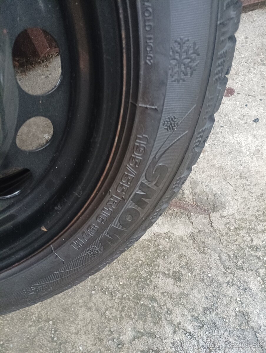 zimní sada kol citroen , peugeot 195/55/16 - 3