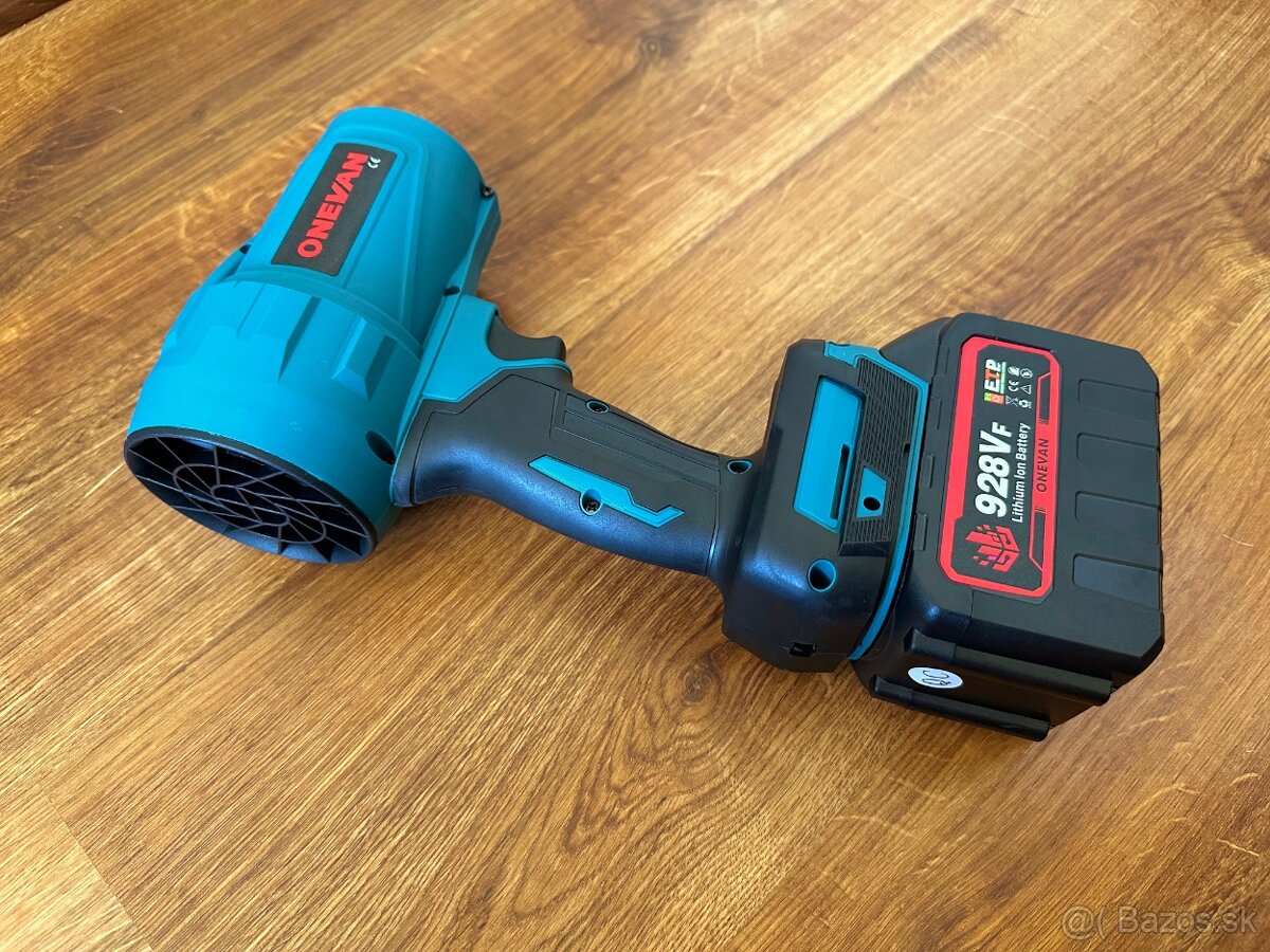 AKU bezuhlíkový TURBO fúkač 2000W / 150 000 ot. / 200 m/s - 3