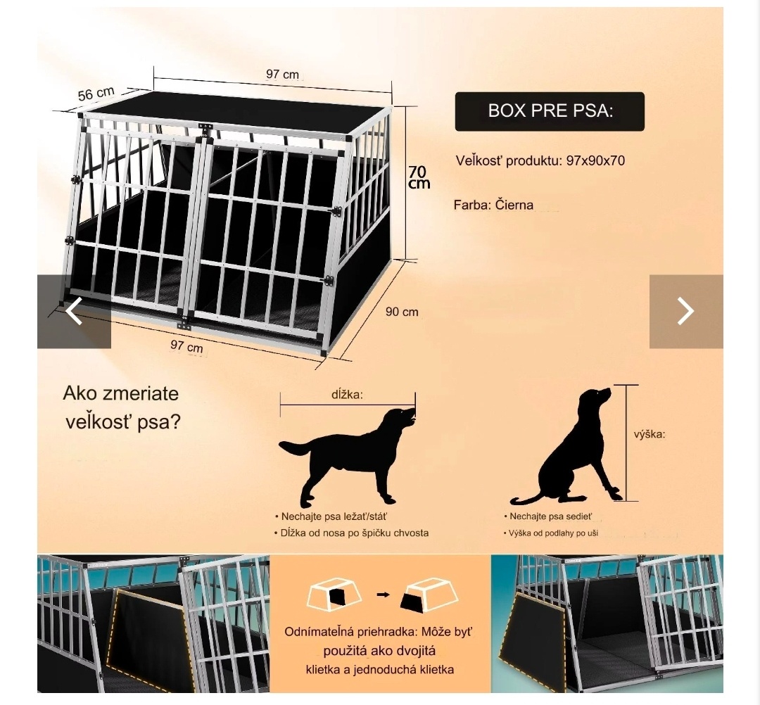 ALU Klietka pre psa - 3