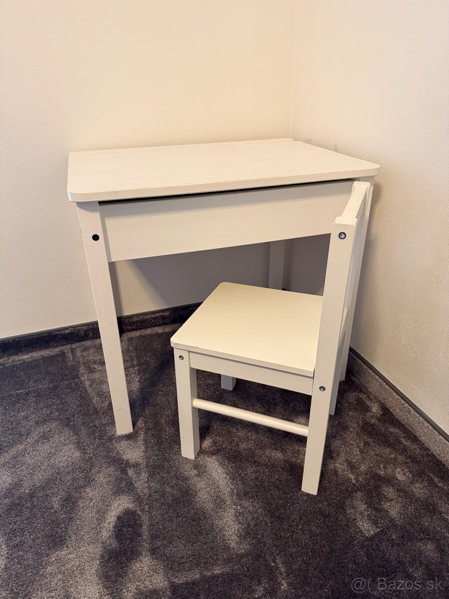 Detský stôl a stolička do 6 rokov IKEA - 3