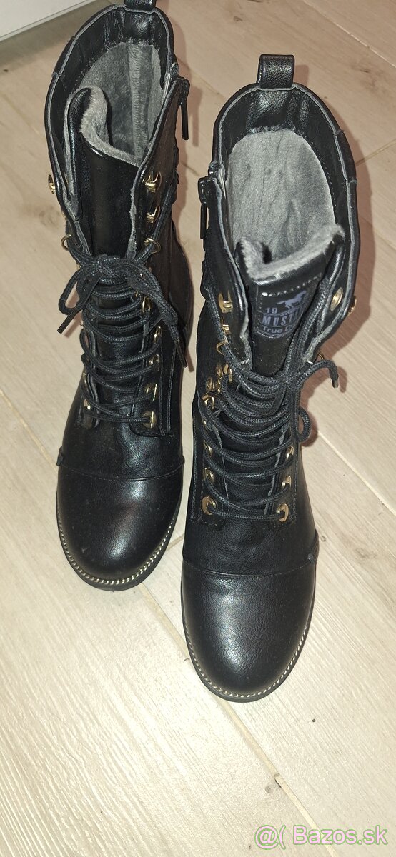 Dámske čižmy Mustang - 3