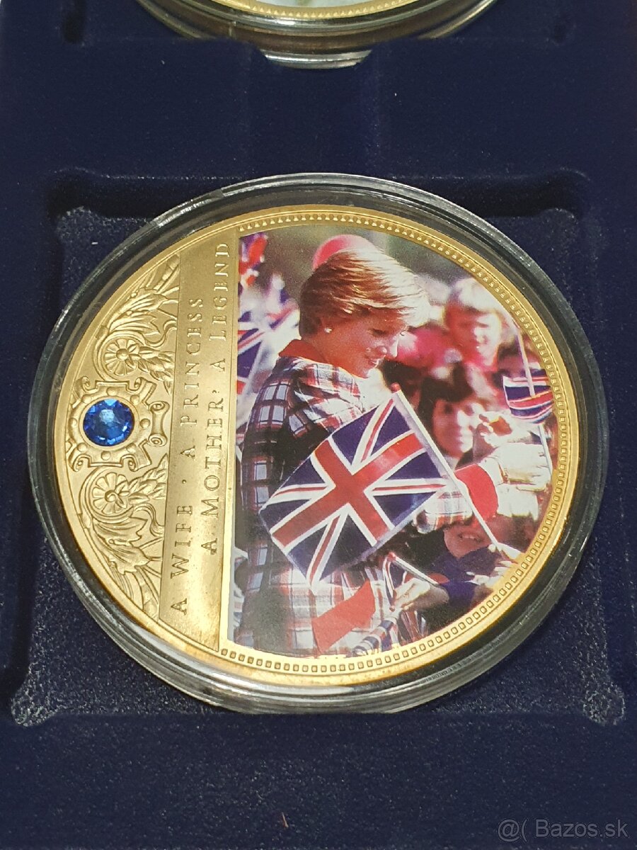 Medaile Lady Diana 4 ks 50€ - 3