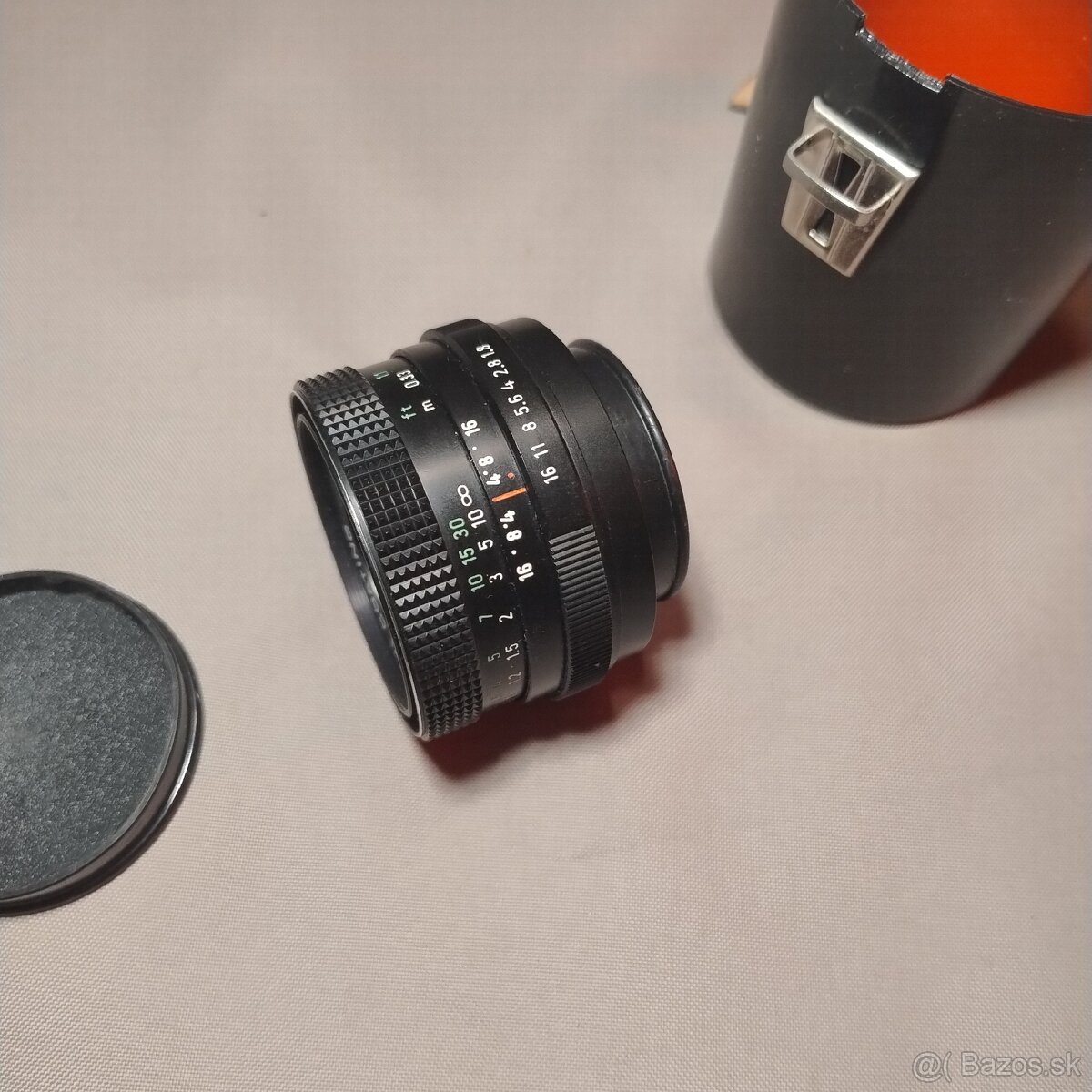 Pentacon 50mm 1.8 electric - Perfektný stav - 3