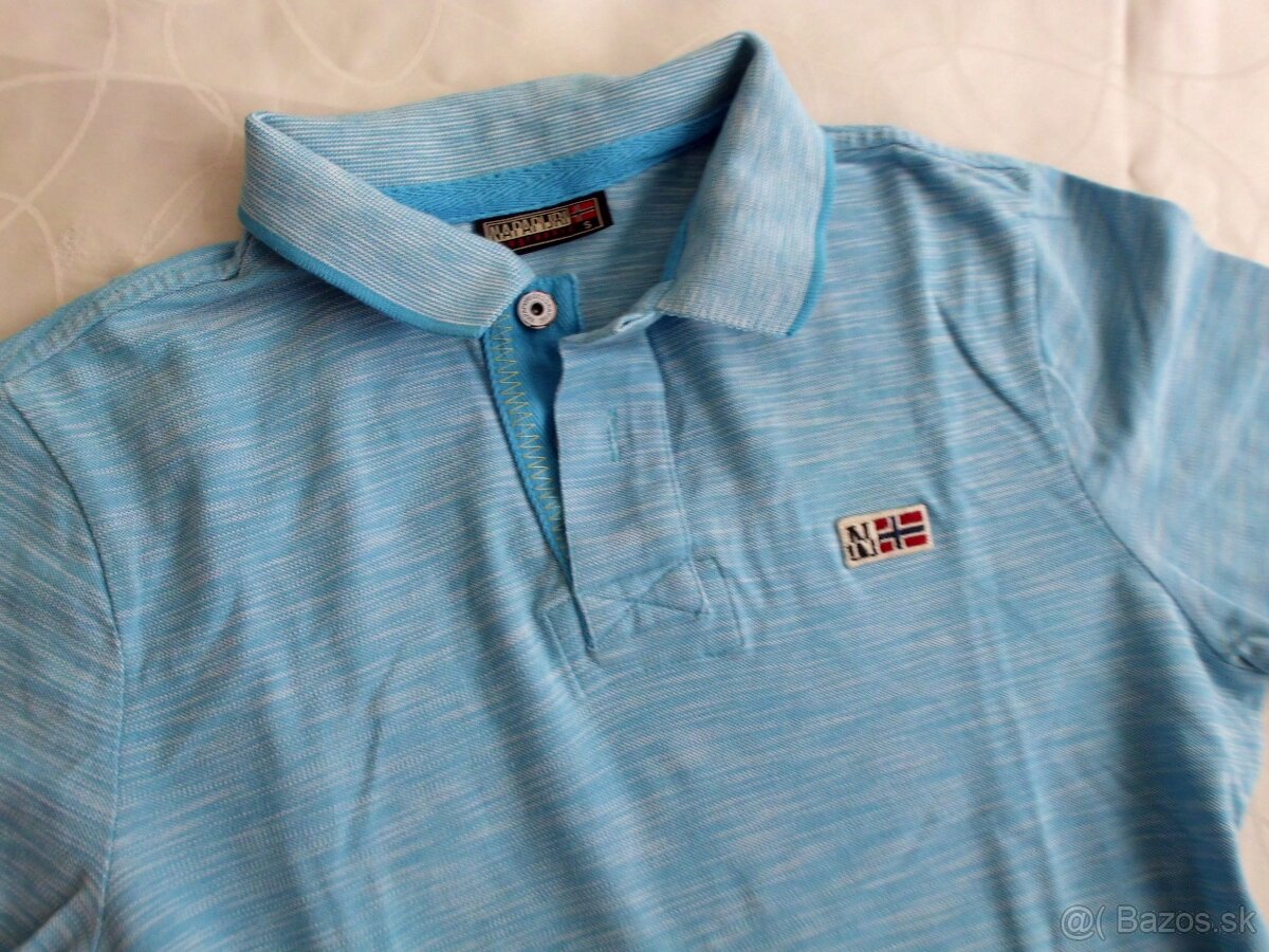 Napapijri+Gant slim tričká S-M - 3