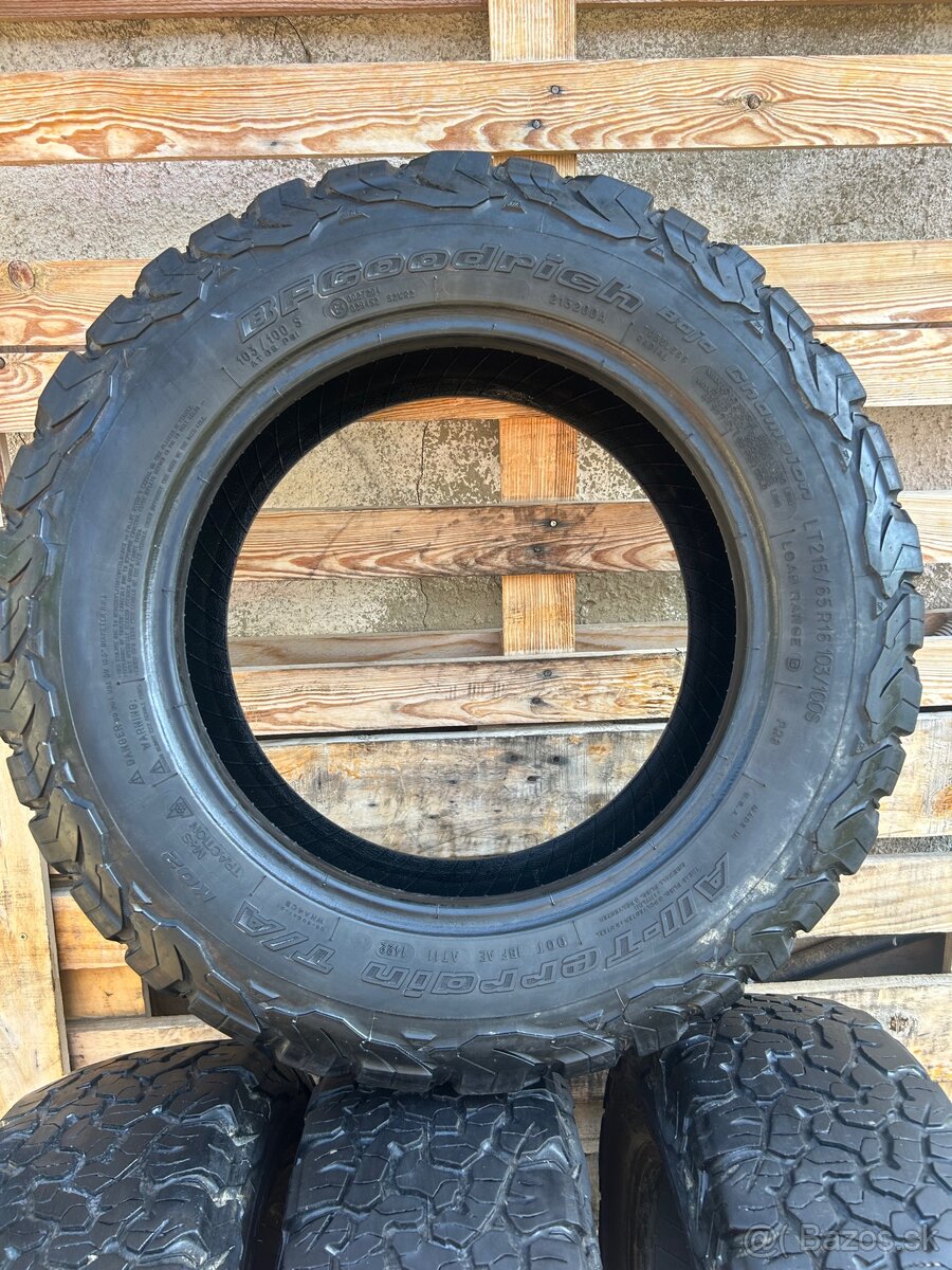 BF Goodrich LT215/65/16”-103/109S(duster,vitara) - 3