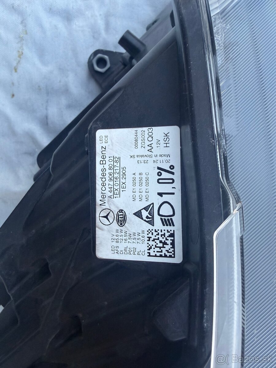 Original MERCEDES V Class A447 -MULTIBEAM LED - 3
