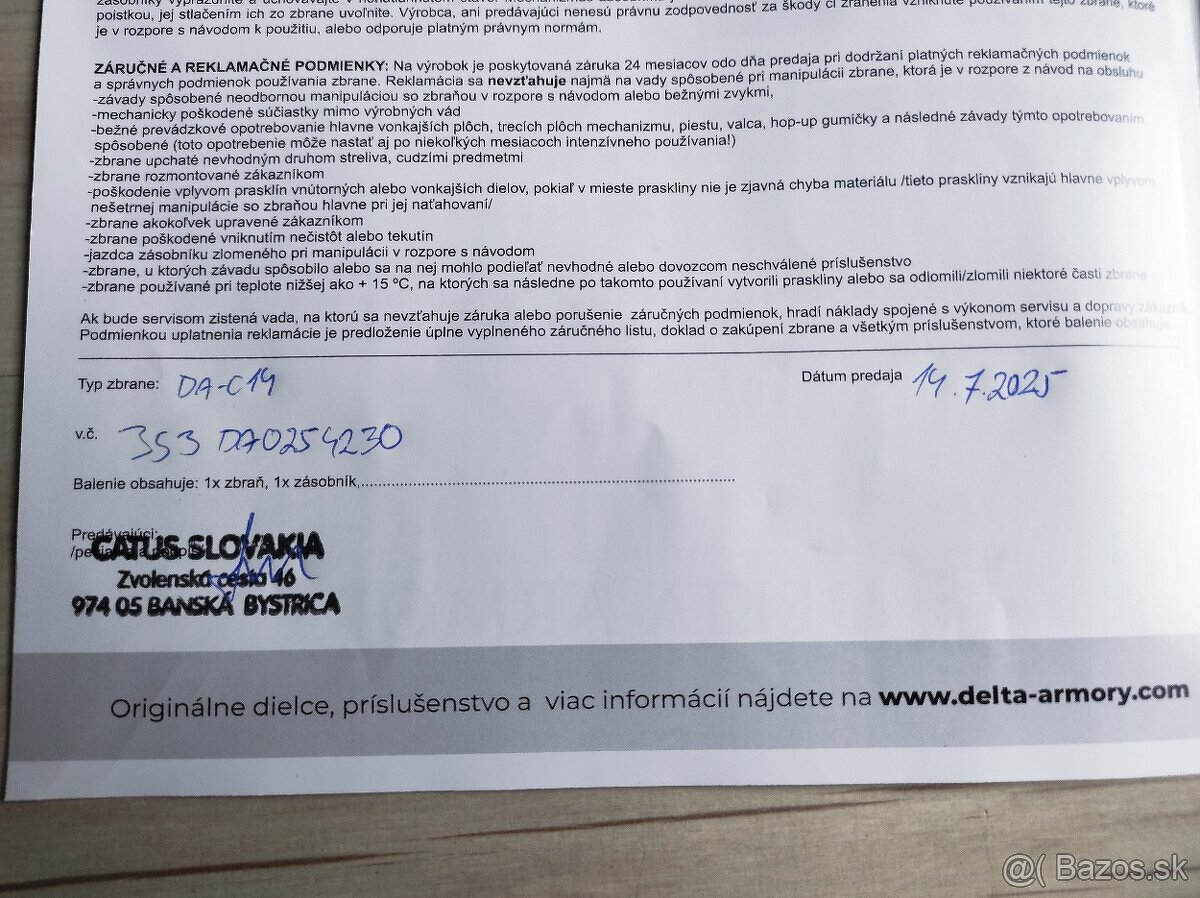 Delta Armory Charlie M4 AR15 M-LOK + komplet výbava - 3