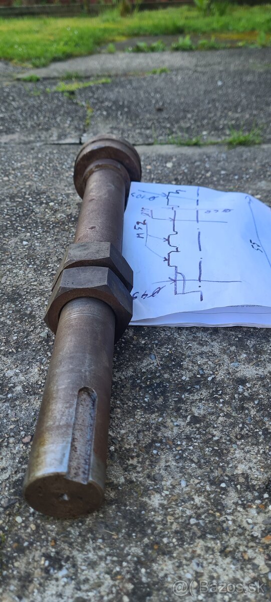 hriadel s loziskami - 3