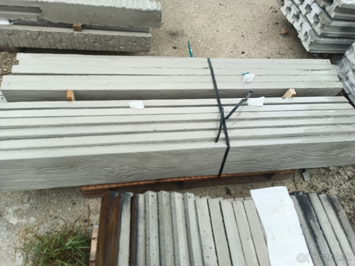 Betónový vyvýšený zahon - 3