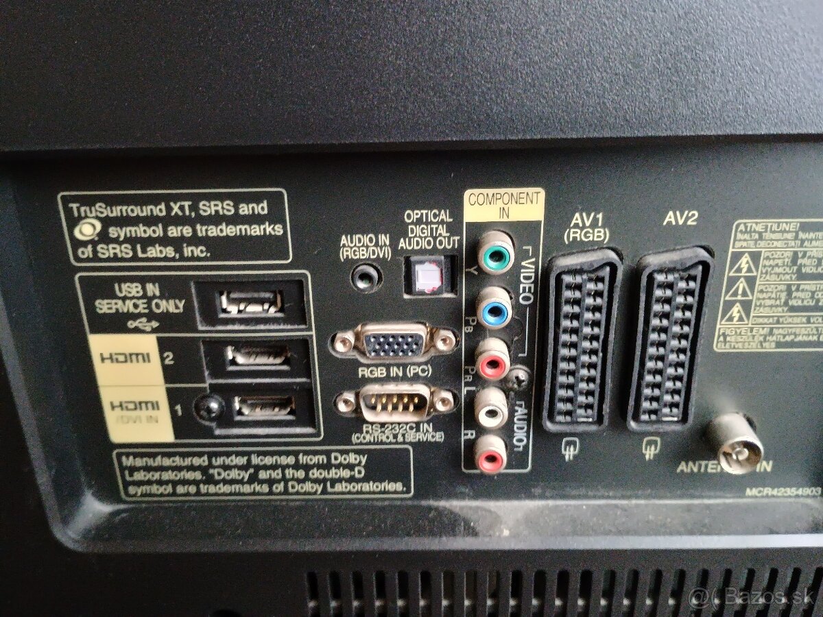 Televízor LG bez ovládača diaľkového (2 kusy) - 3