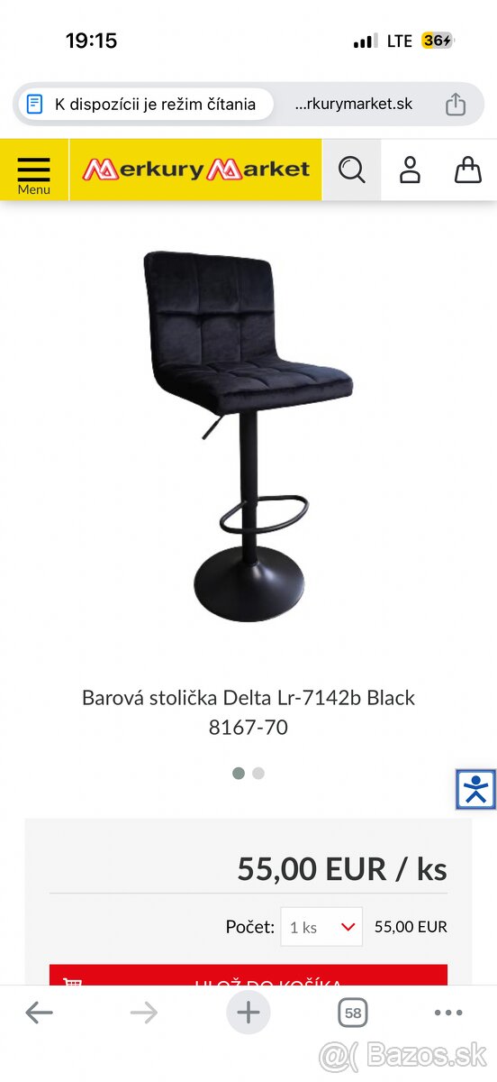 Barový stôl a barove stoličky - 3