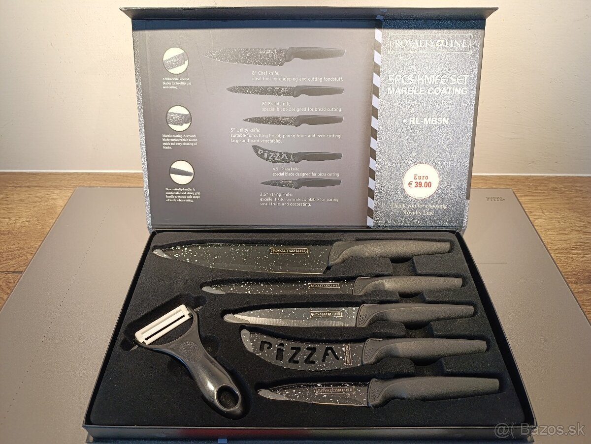 Nová sada kuchynských nožov - 3