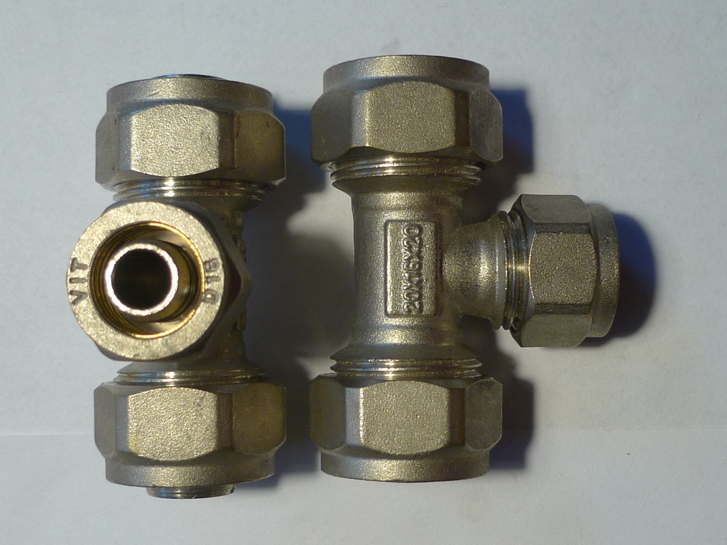 Kúrenie rozvody - fitinky skrutkovacie a lisovacie - 3