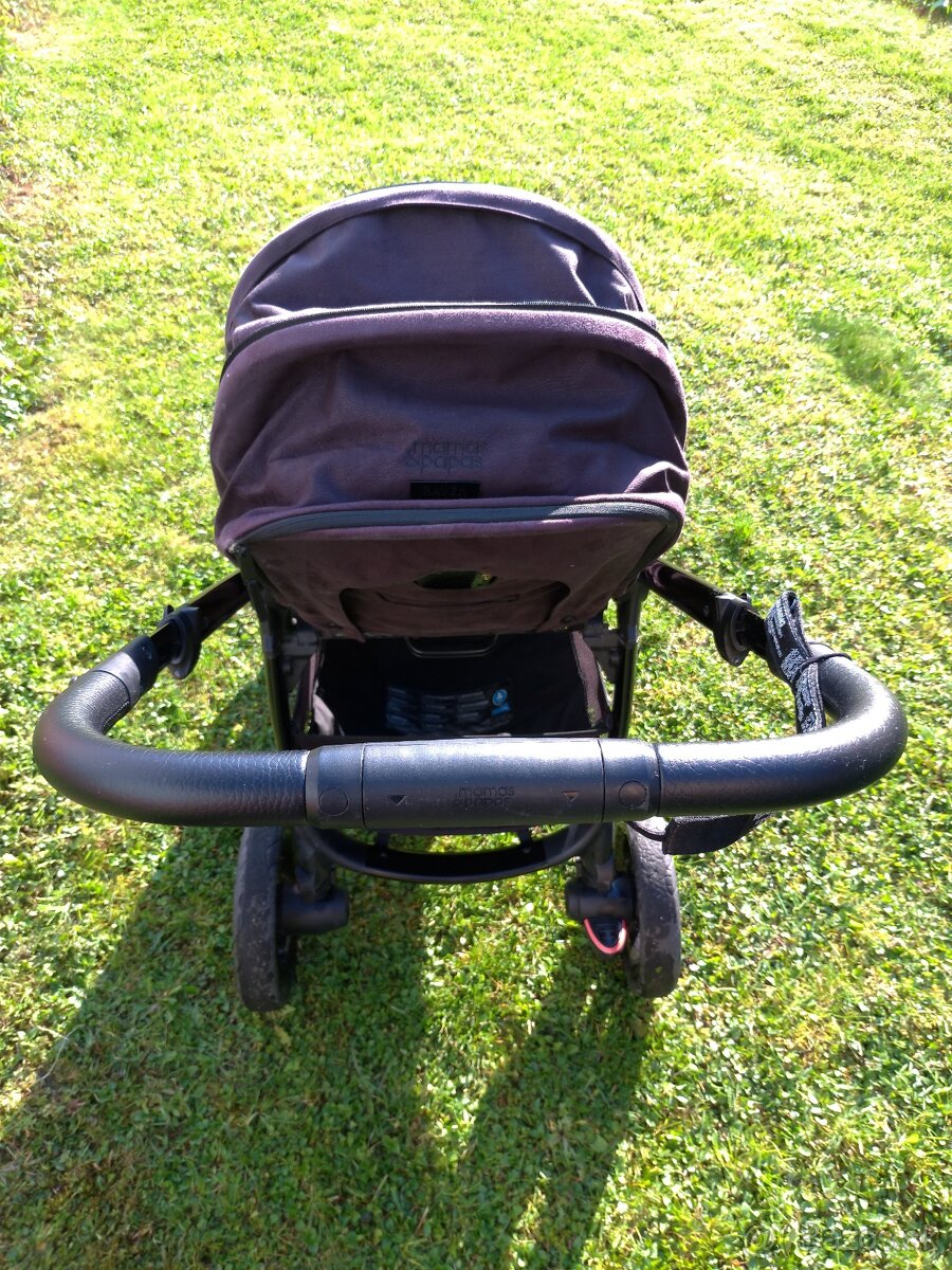 MAMAS & PAPAS Kočík športový Ocarro Raven + vanička - 3