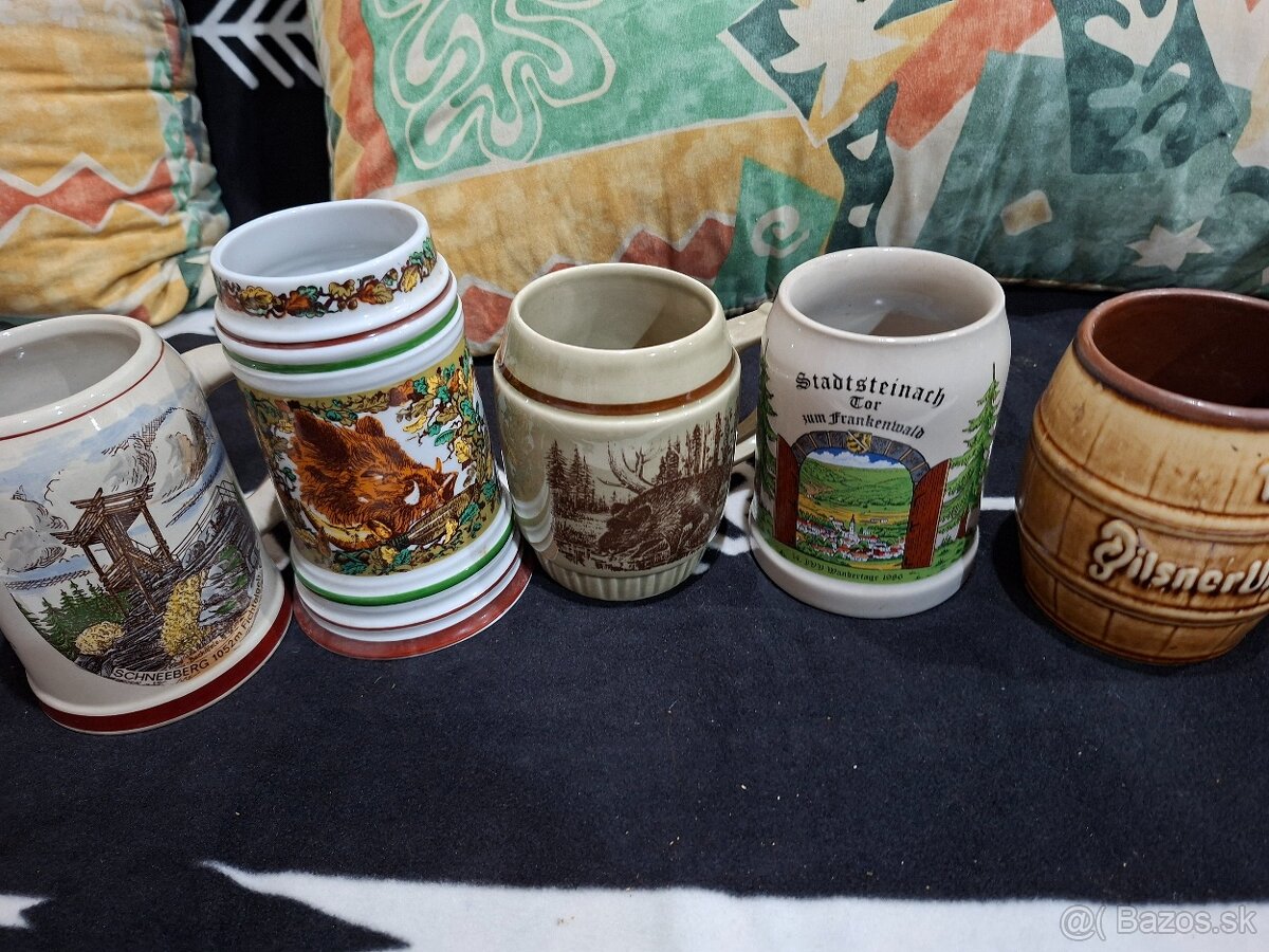 Predám staré pivné krígle - 3