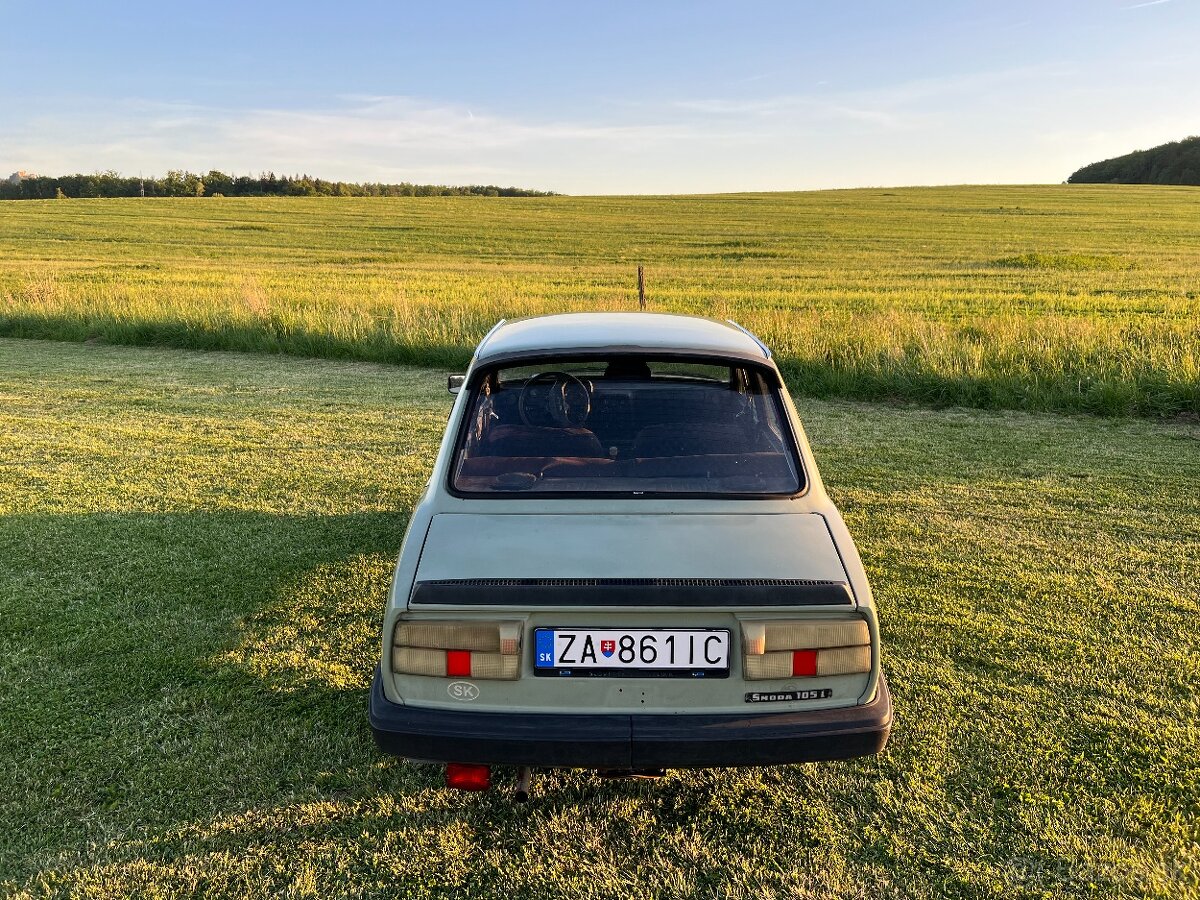 Škoda 105L, 1988, nová STK a EK - 3