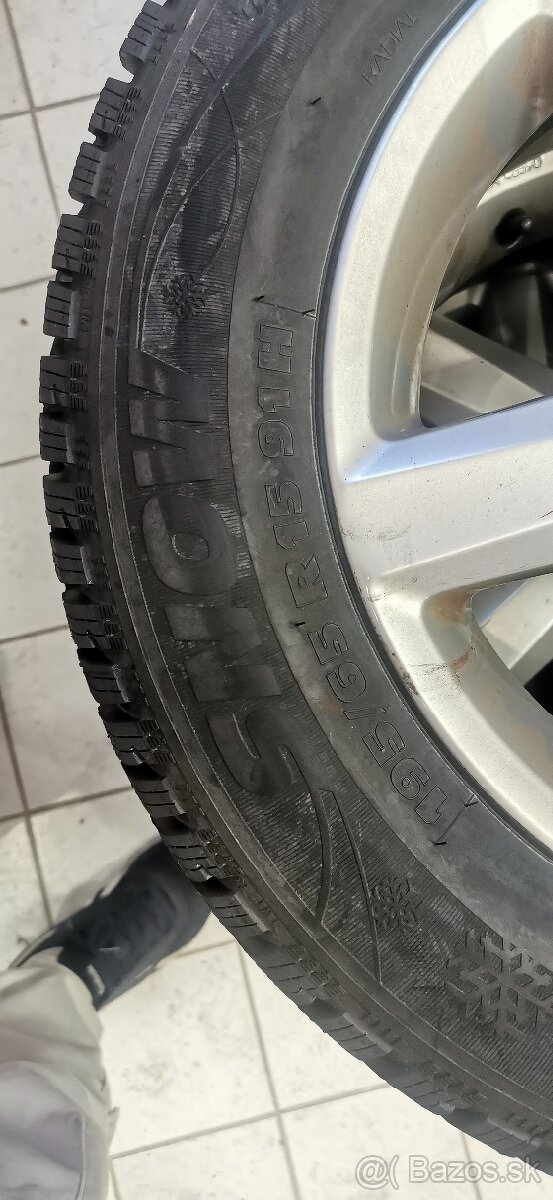 Kolesa s novymi gumami 5x112, r15 - 3