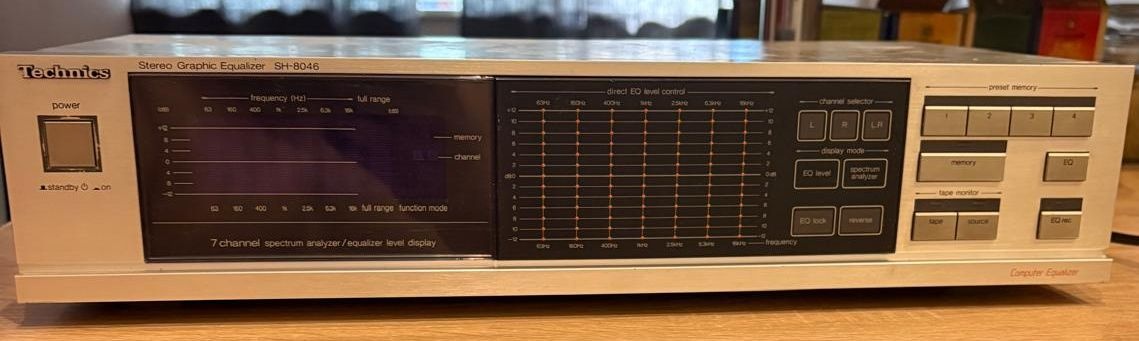 Predám klasický eqalizer Technics SH8046 - 3