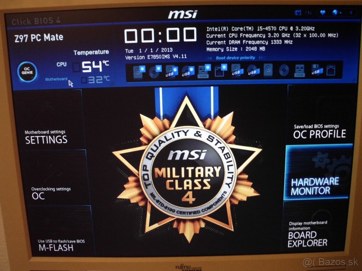 Procesor Intel Core i5-4570 (boost 3.6GHz) s1150 Haswell - 3