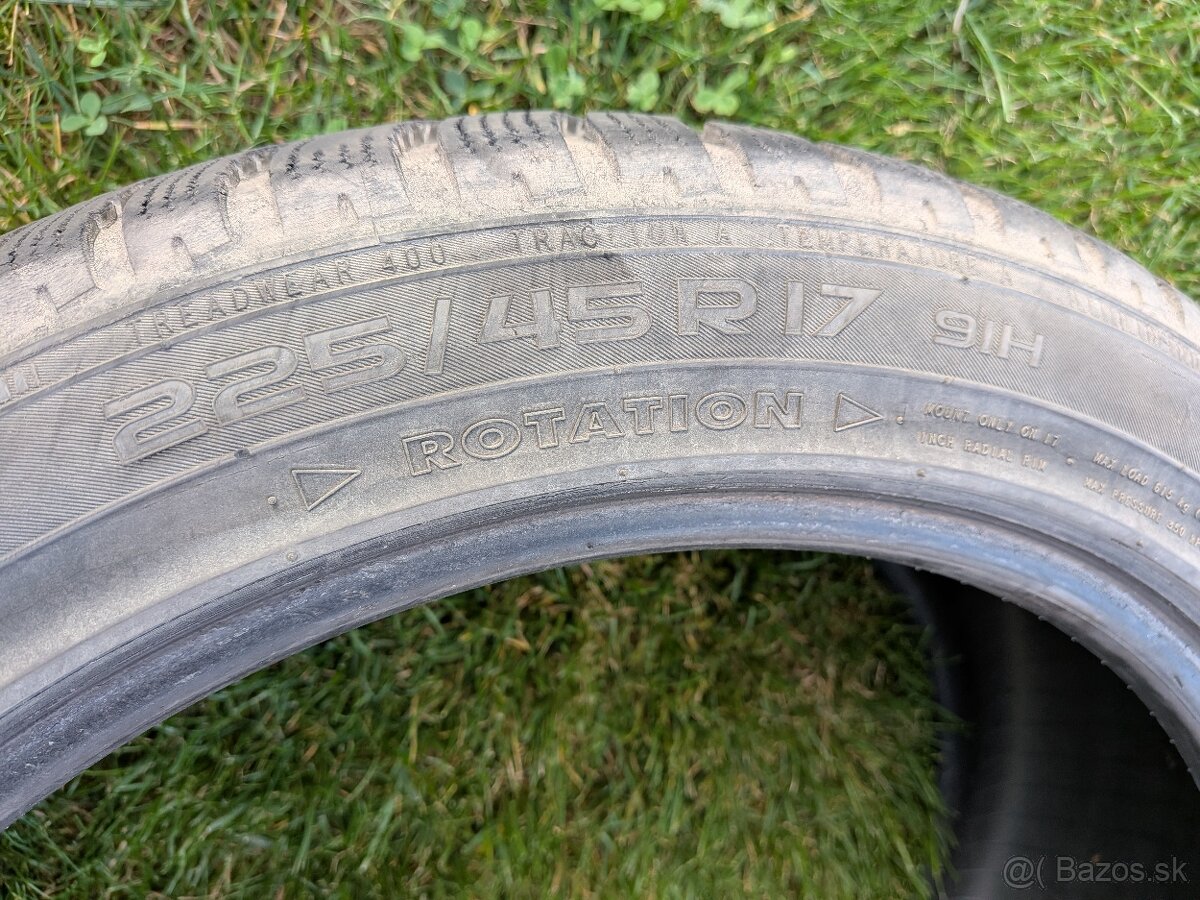 Sada zimných pneumatík 225/45 R17 - 3