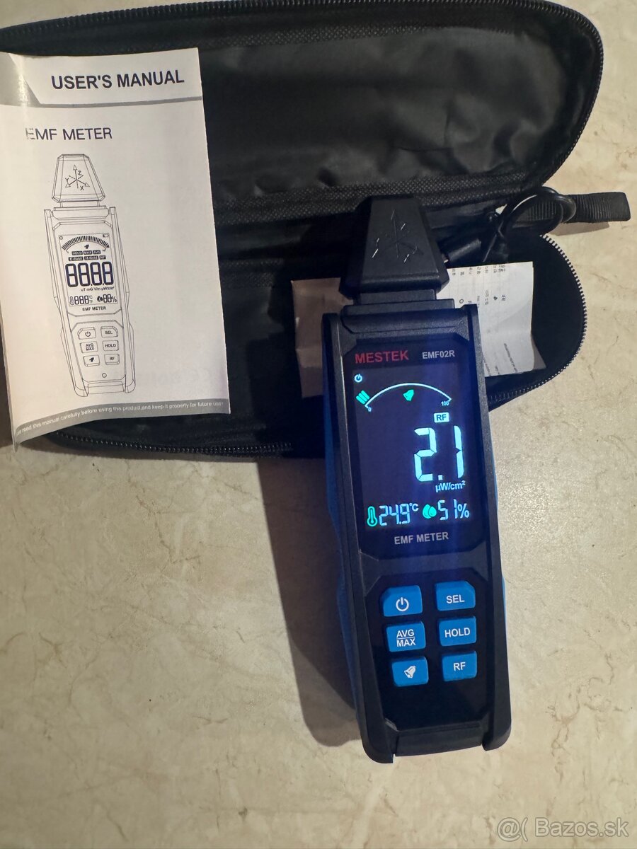 Halloween MESTEK EMF02R Electromagnetic Field Meter - 3