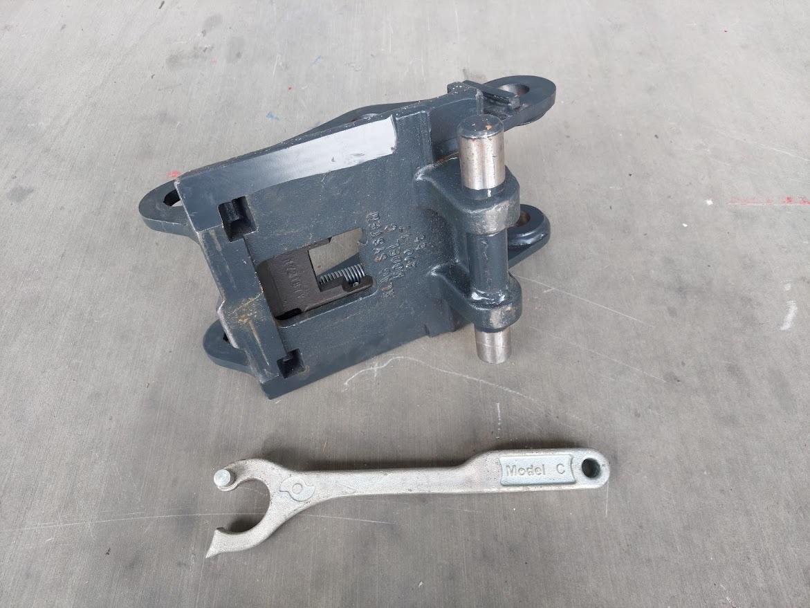 Lyžice na minibager + rýchloupinák Klac C - 3