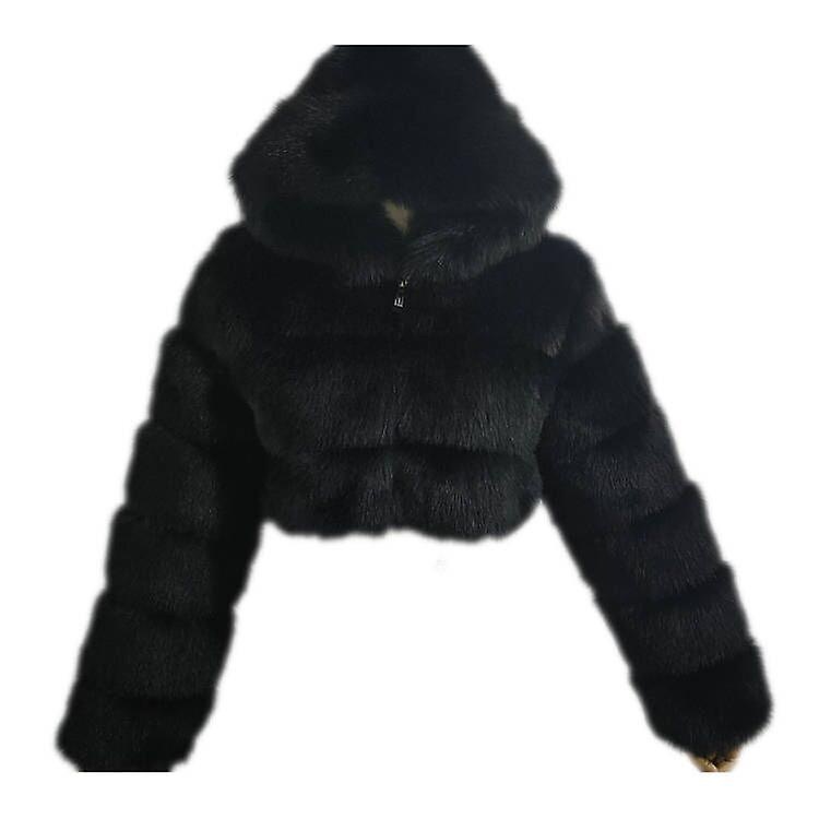 Dámsky krátky kožuch, veľkosť S/M - 3