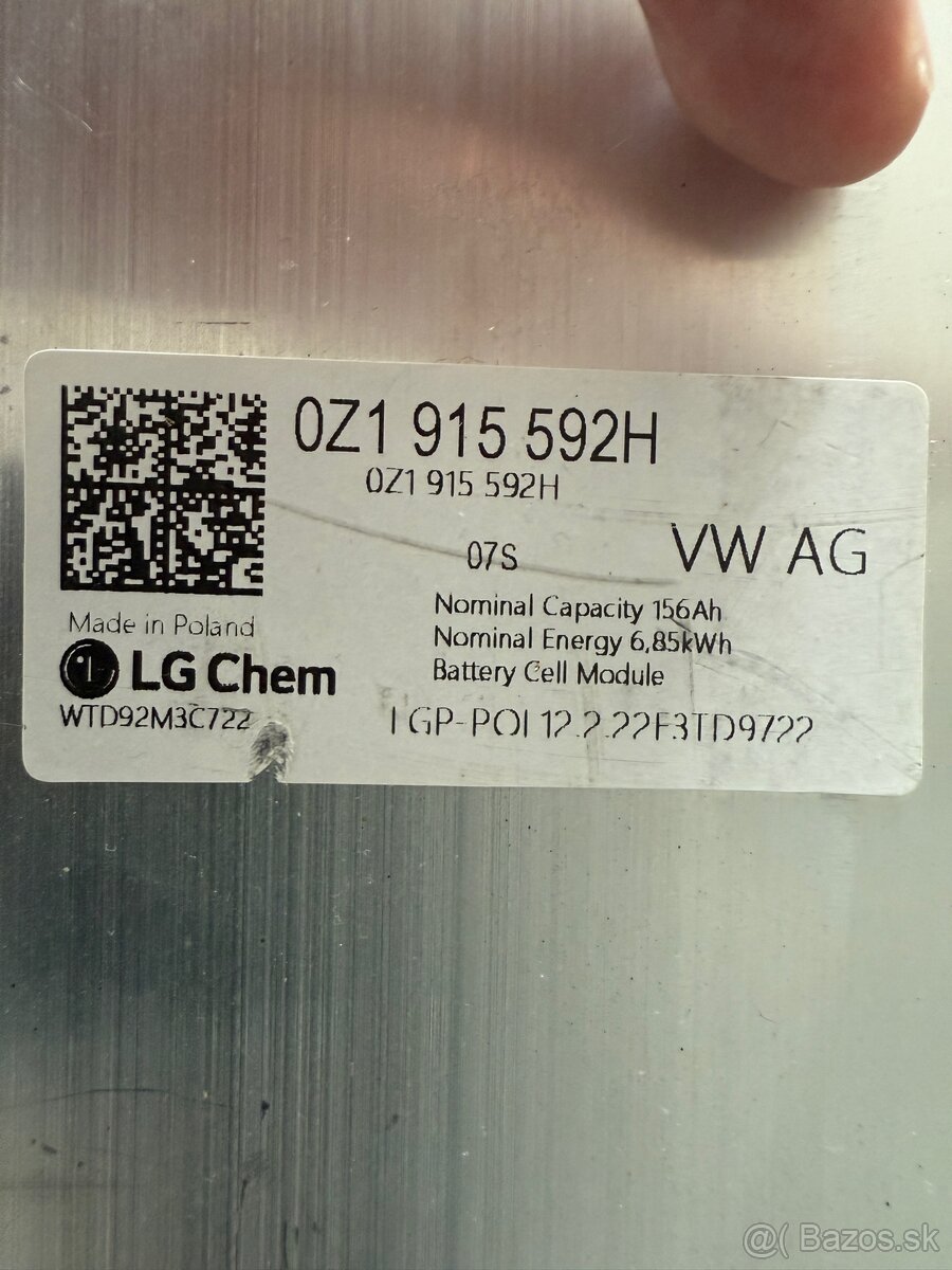 LG Chem EV batériový modul 6,85 kWh (VW) – osobný odber - 3