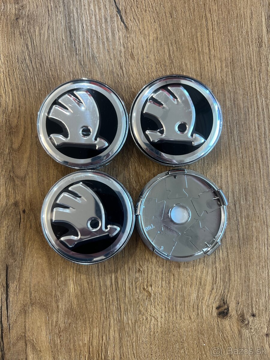 Škoda 60mm - stredove krytky - 3