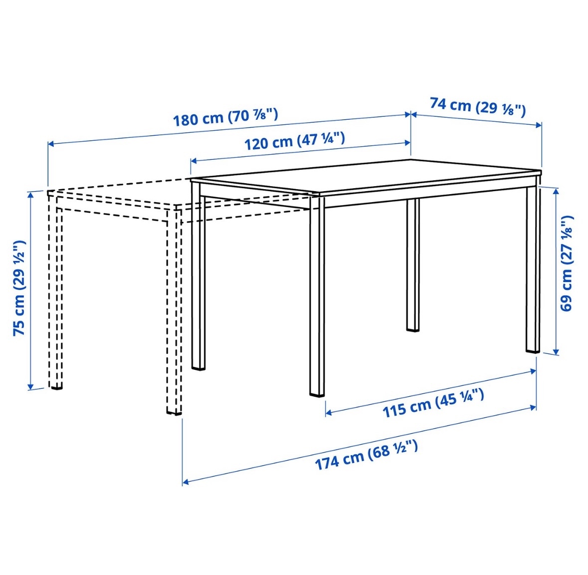 Jedálenský stôl rozkladací - 3