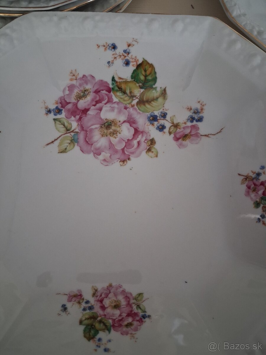 OBEDOVÁ PORCELÁNOVÁ SÚPRAVA starožitná - 3