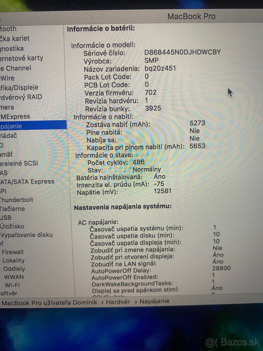 MacBook Pro 15” 2017 i7 16GB 500GB Touch Bar - 3