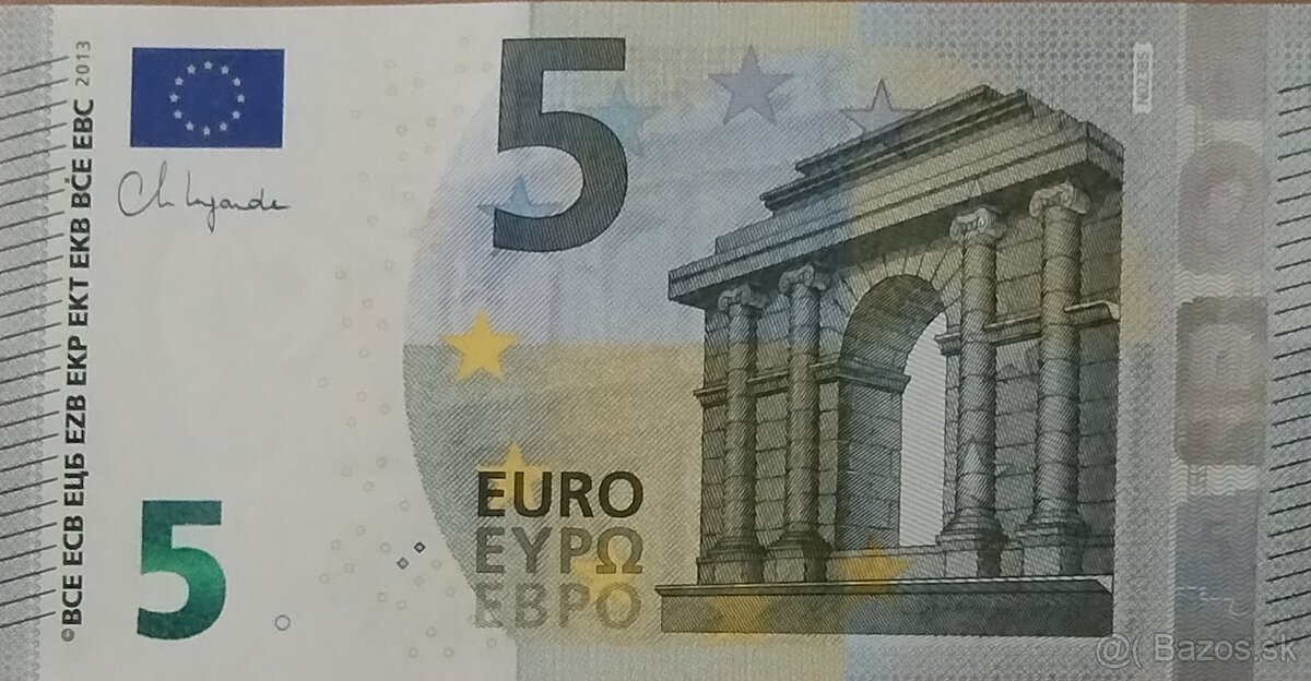 5 euro bankovky 2013 - 3