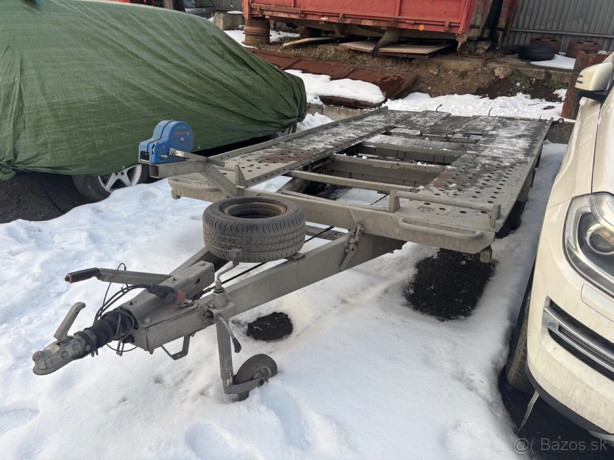 Prenajmem, požičiam prívesný vozík - autoprepravník - 3
