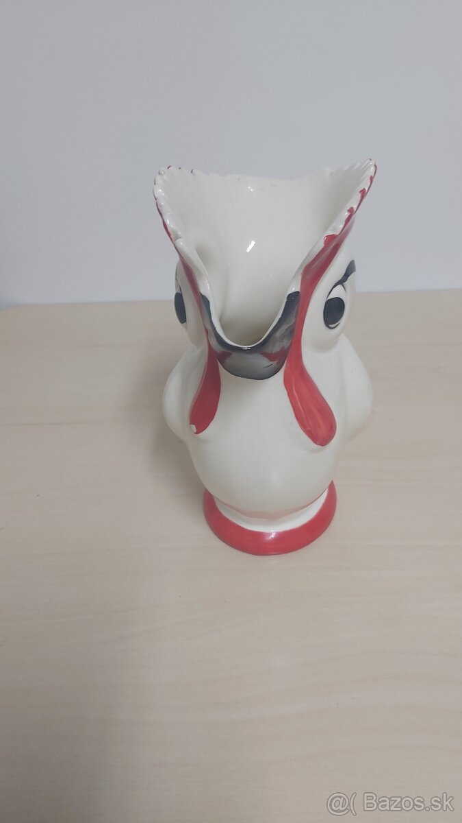 Retro kohút Made in Czechoslovakia značený hand painted - 3