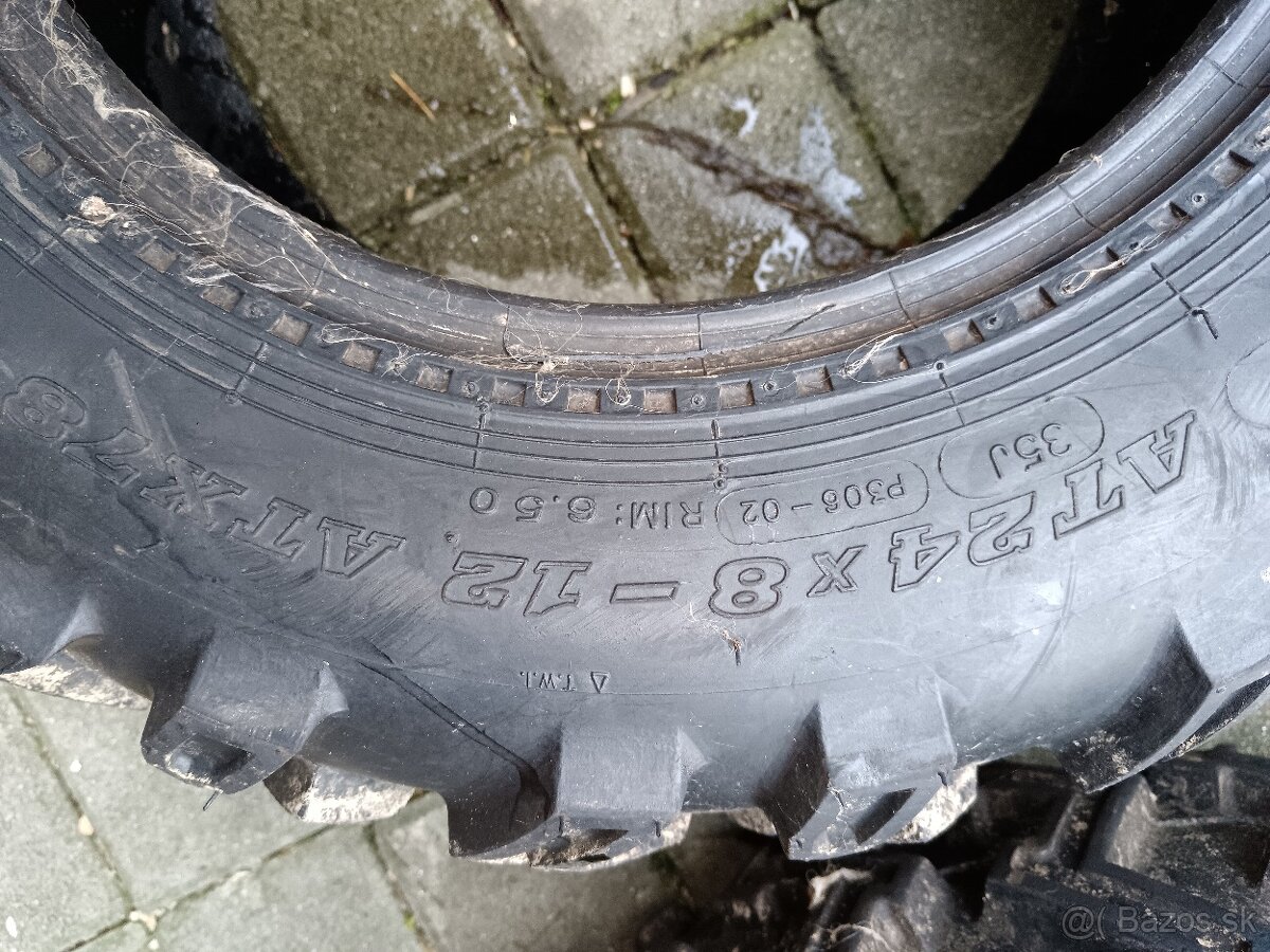 Pneumatiky AT 24x8 R12 - 3