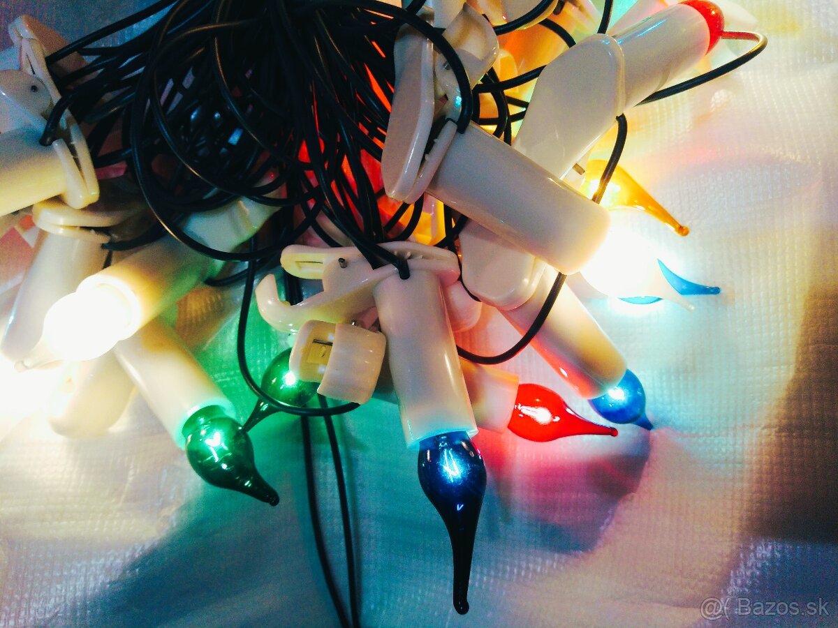 Predám vianočné svetlá Zlatokov - T4 (Sviečky) - 3