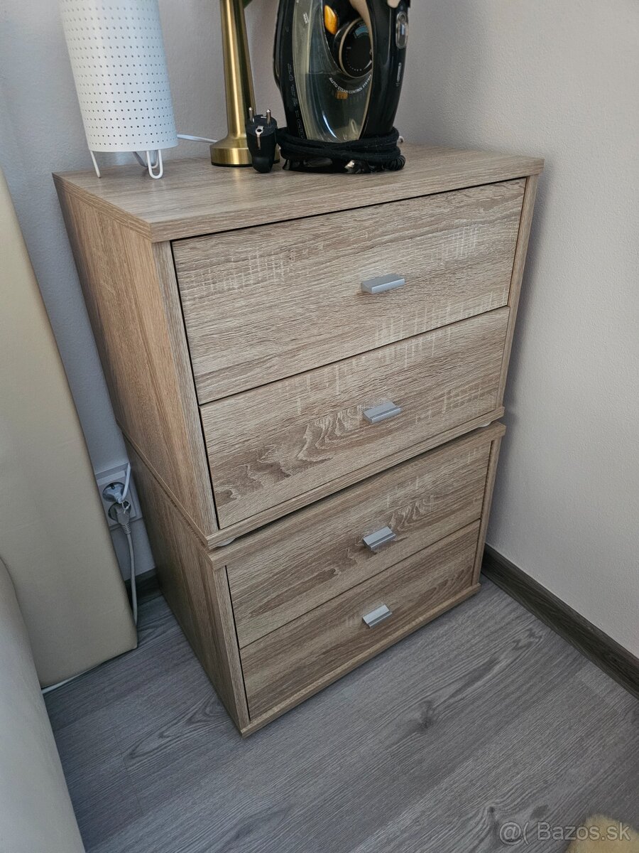 2 ks nočné stolíky výborný stav - 3