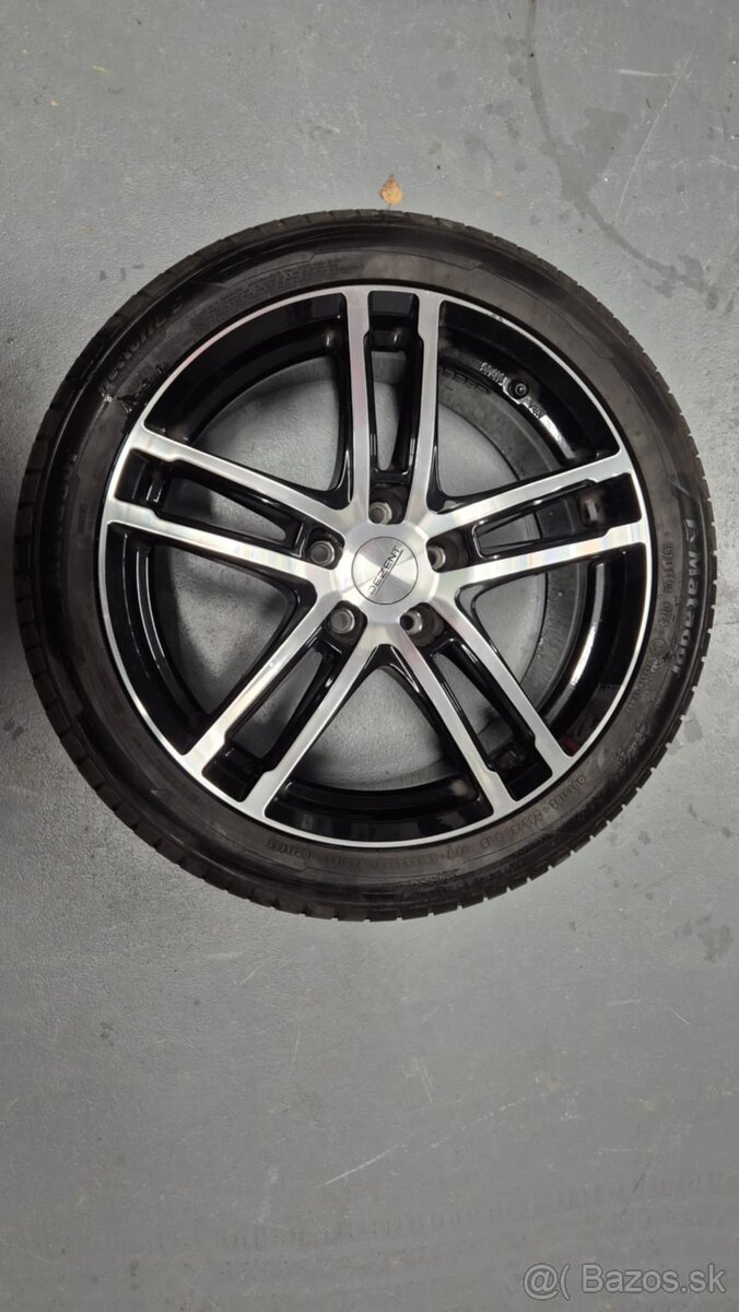 Predám elektróny DEZENT s letnými pneumatikami - 3