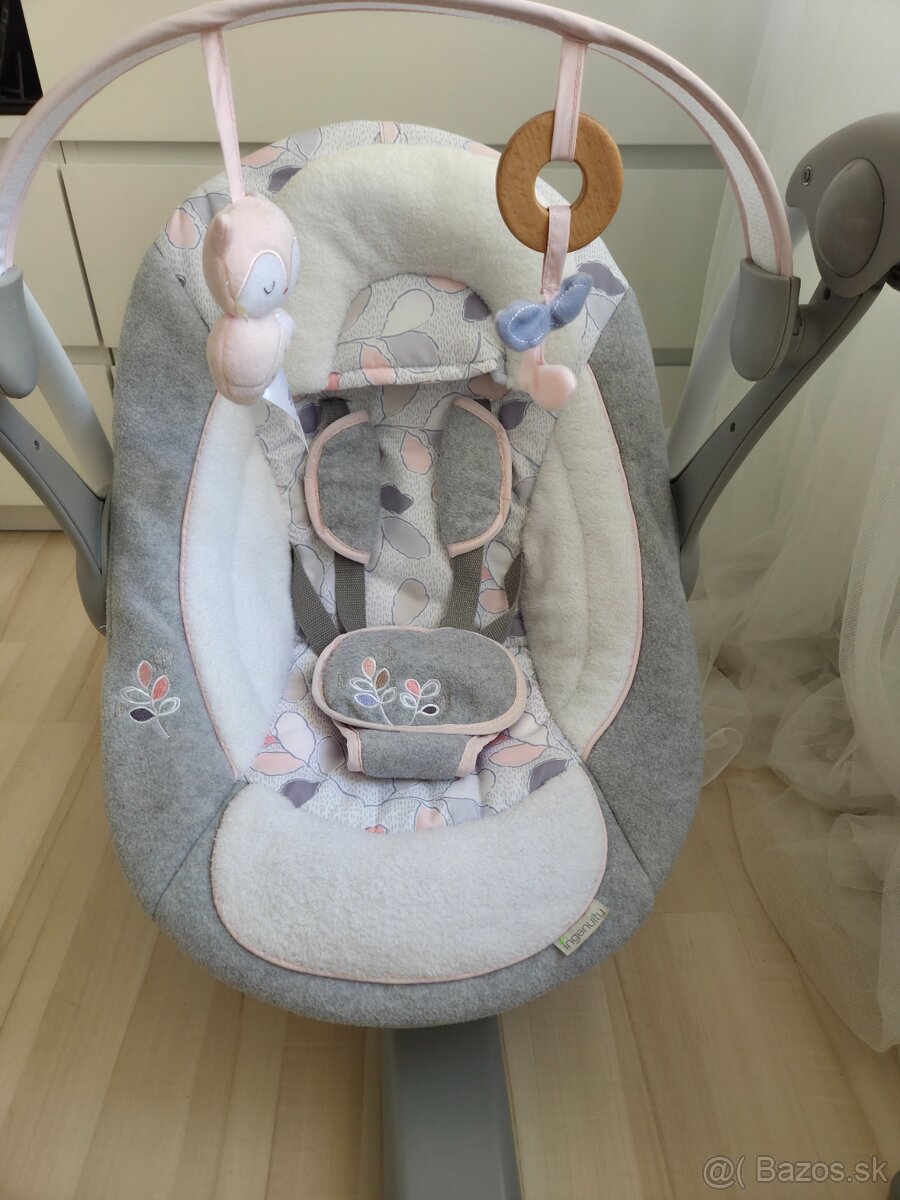 Predám automatické detské hojdacie kresielko Ingenuity - 3