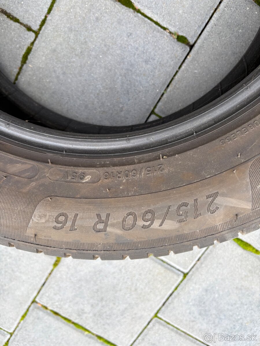 Predám letnú pneumatiku Michelin Primacy 4 – 215/60 R16 - 3