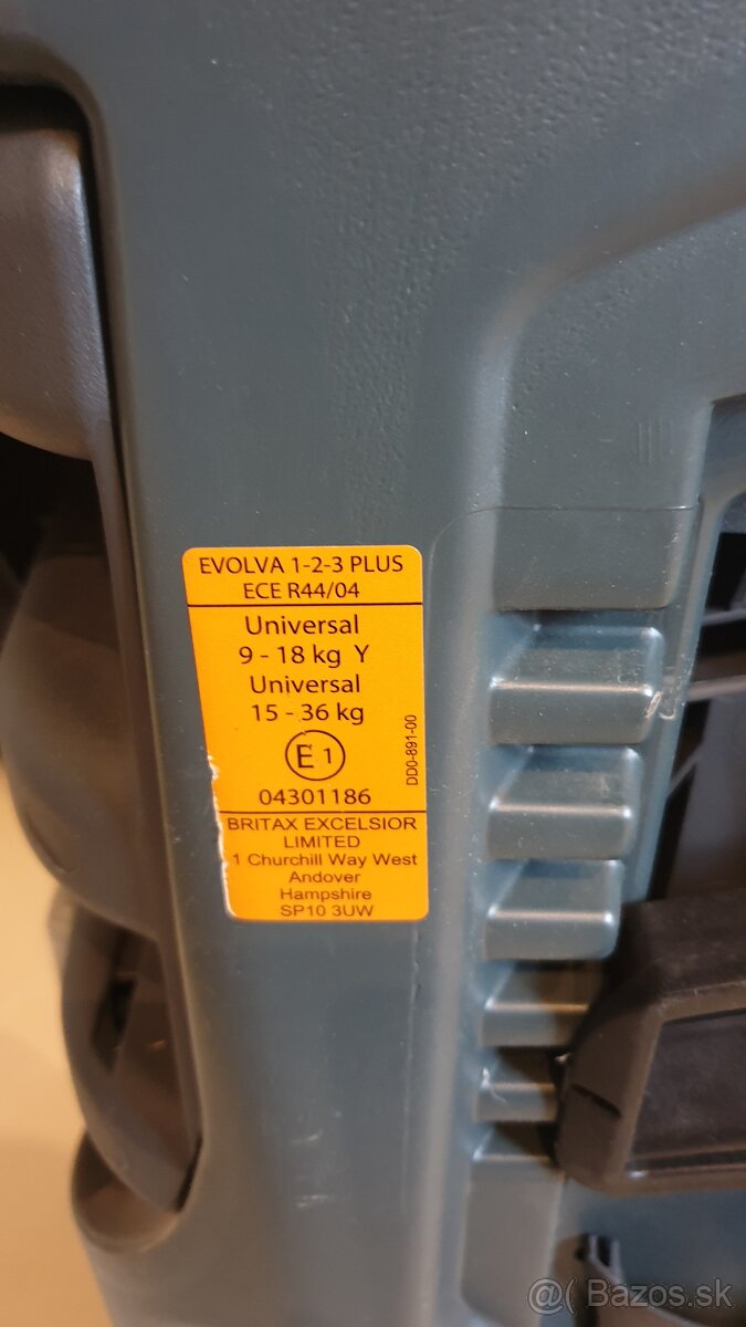 Autosedačka BRITAX RÖMER Evolva 123 plus - 3