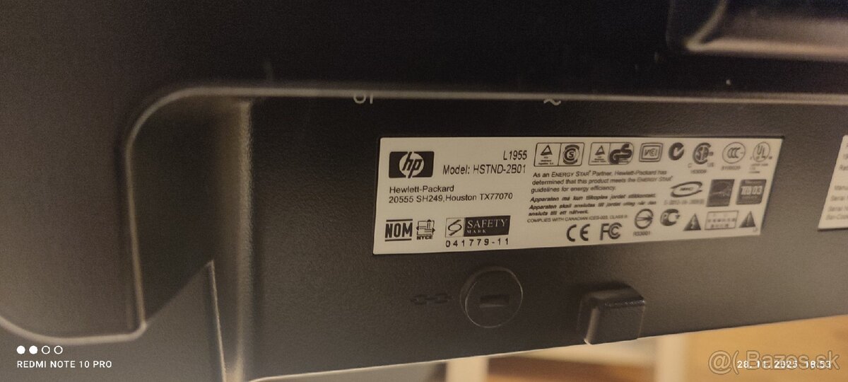 Monitor HP HSTND-2B01 - 3