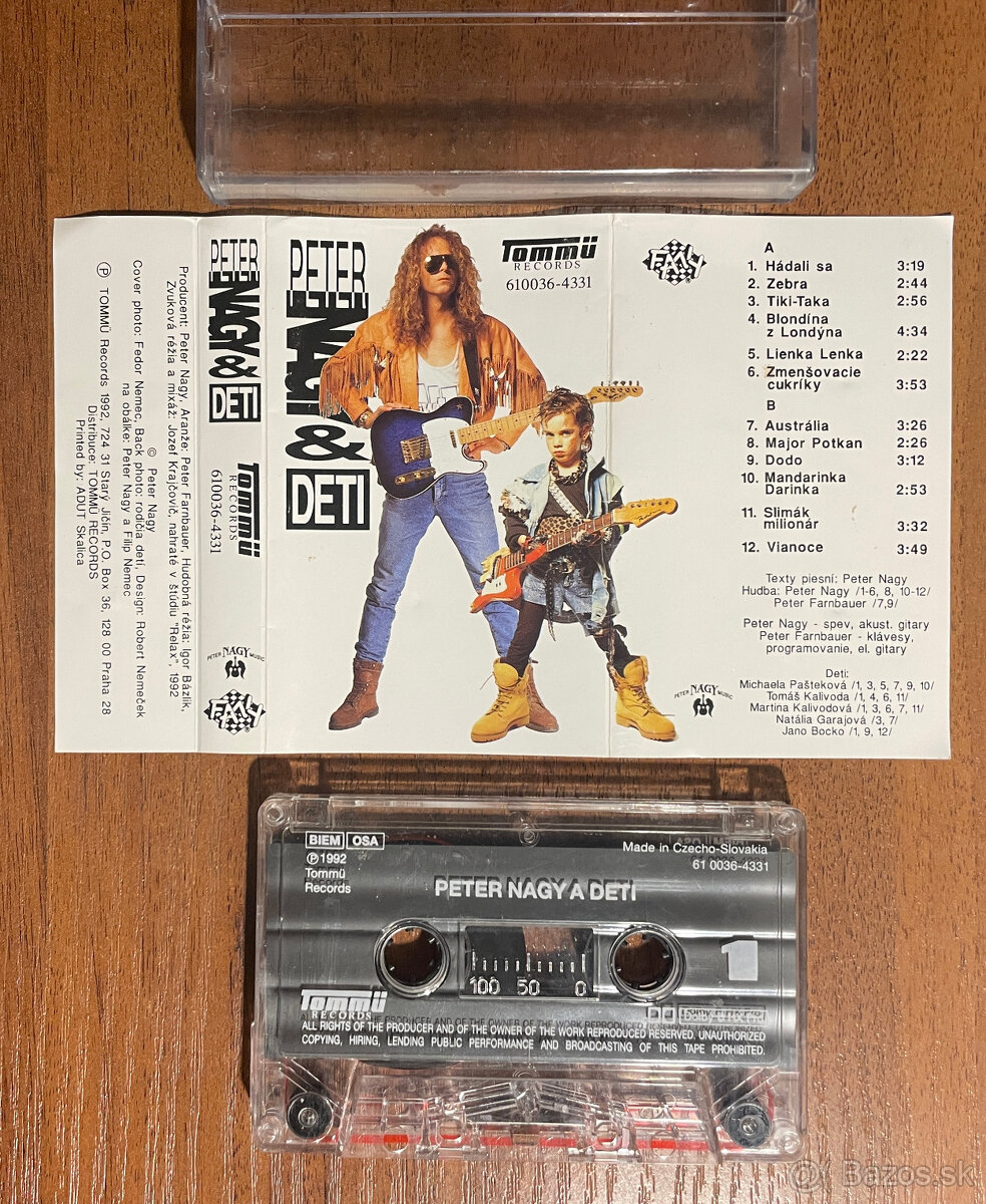 MC kazety čítaj zoznam - 3