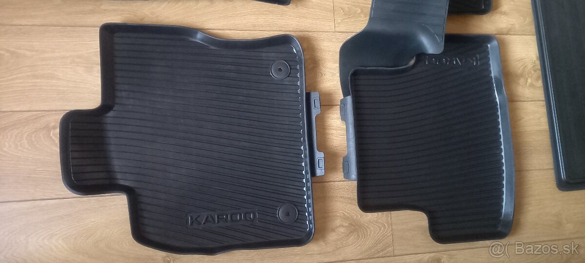 Skoda Karoq : gumene rohoze + vanicka do kufra - 3