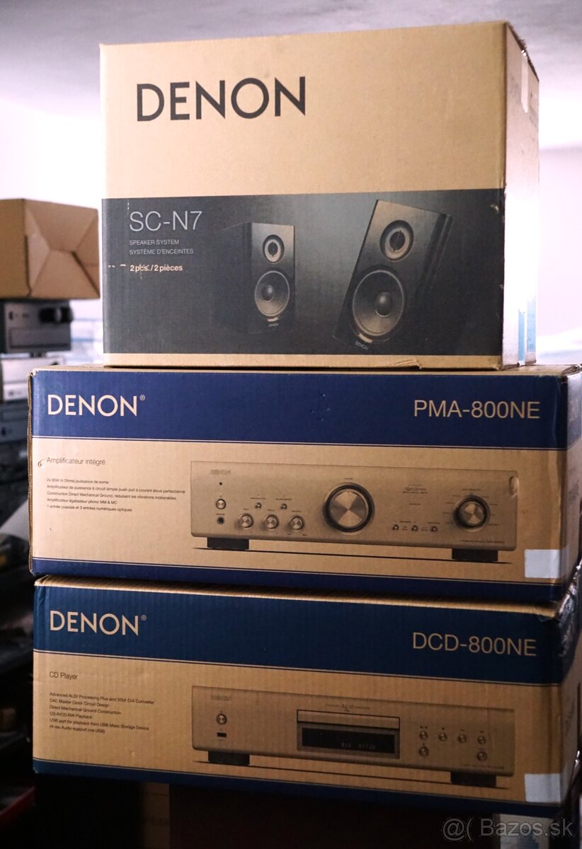 DENON HIFI SET - stereo zesilovač a CD Player - 3