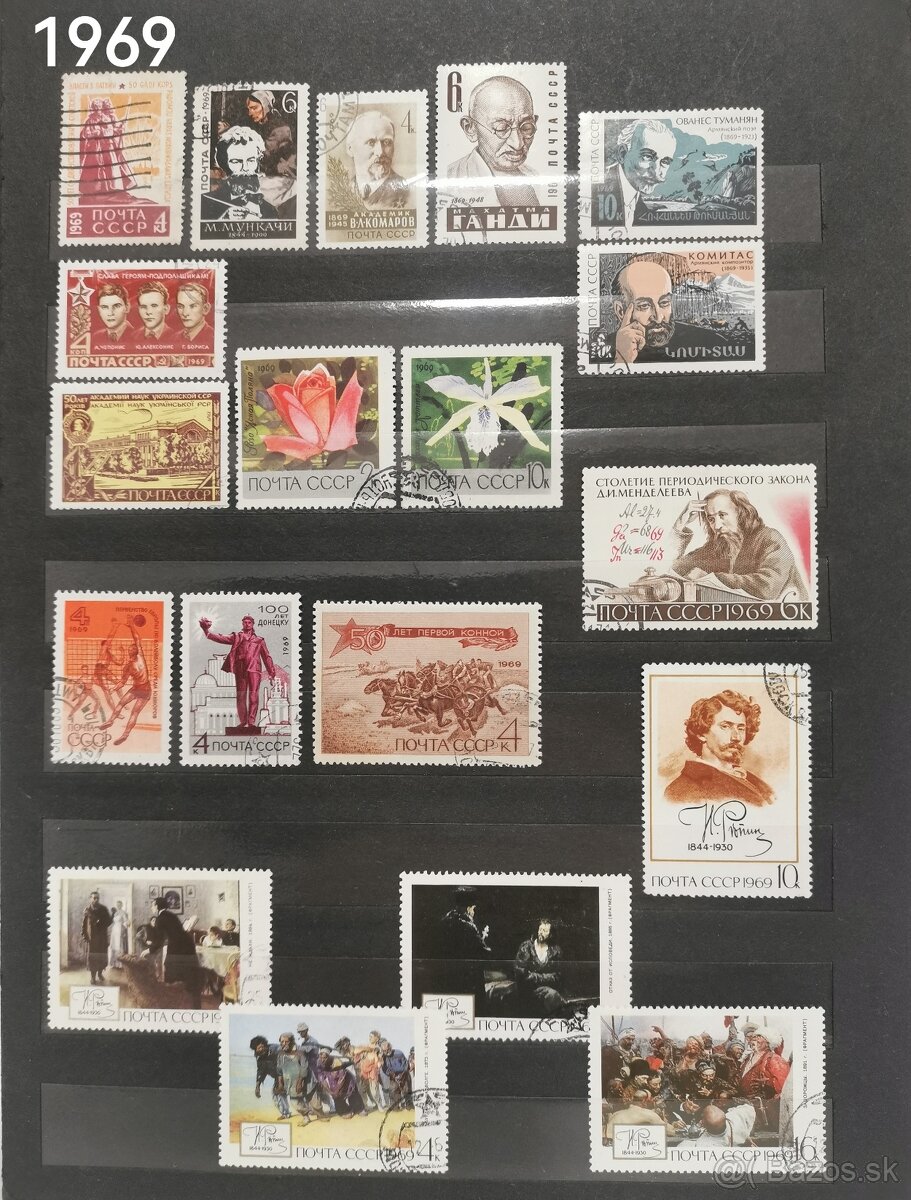 Predám známky ZSSR - 3