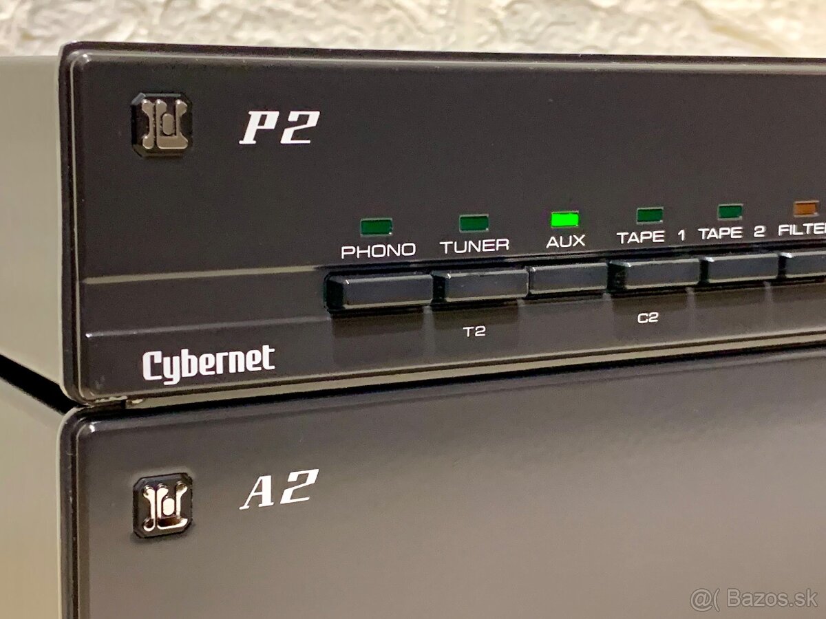 Cybernet A2 .. koncový zosilovač + Cybernet P2 predzosilovac - 3